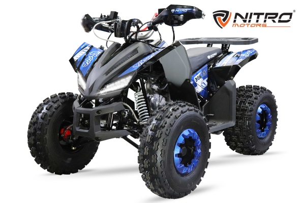 NITRO MOTORS 150cc midi Kinder Quad Rizzo RS8-3G Platin